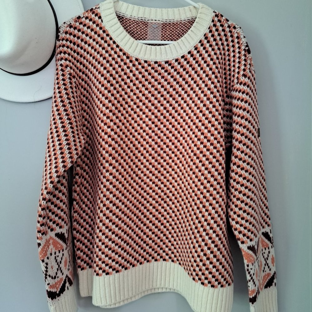 Roxy size womens medium/ Juniors Large heavy sweater